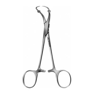 Meilleure Vente ROEDER Pince à Serviette Courbe en Acier 135 mm, à Bille sur les Mâchoires, Tranchante, Non Stérile, Réutilisable, Apto Enterprises - Product Image 4