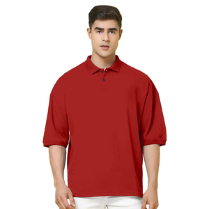 Camisa Polo Texturizada para Hombre, Transpirable, Casual, de Negocios, Manga Corta, Cuello Cómodo, OEM, ODM, Fábrica Personalizada, Venta al Por Mayor - Product Image 1