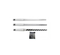Jeu de alésoirs de machine en carbure monobloc HSS de haute précision, à cannelures droites et spirales, alésoirs manuels pour le finissage des trous dans l'acier