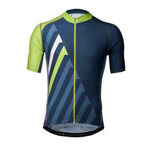 Maillot de cyclisme personnalisé de qualité supérieure, léger, respirant, tissu à séchage rapide, évacuation de l'humidité, vêtements de sport courts - Product Image 1