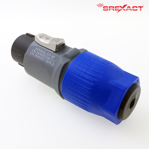 SREXACT Speaker Connector SYP562L-GY-8P Round <b>Nylon</b> PA Housing Male Female 8 Pin Audio Video Connector - Product Image 1