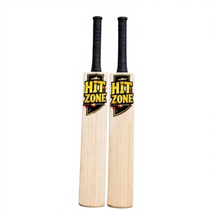 HIT ZONE EliteDrive Batte de cricket en saule anglais de qualité supérieure, fabriquée à la main, durable, légère, taille standard, pour l'entraînement sportif et la puissance - Product Image 1