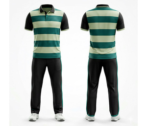 Professional <b>Cricket</b> Uniform with Custom Logo Printing | Men Women Youth <b>Cricket</b> Wears Polo Shirt and Trouser <b>Full</b> Team Outfit - Product Image 6