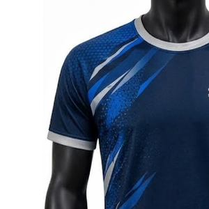 Maillot de padel avec logo personnalisé, vêtements de sport de haute qualité, tissu respirant à séchage rapide, coupe confortable pour les entraînements et les matchs de padel - Product Image 2