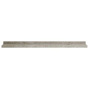 Mensole a muro 4 pezzi grigio cemento 31.5 Design Urban Chic "x 3.5" x 1.2" - Product Image 5