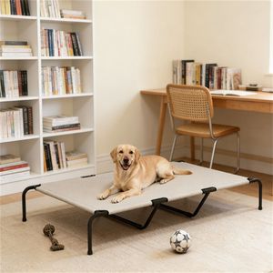 Cuccia per Animali Domestici Beige di Grandi Dimensioni per Cani - Product Image 1