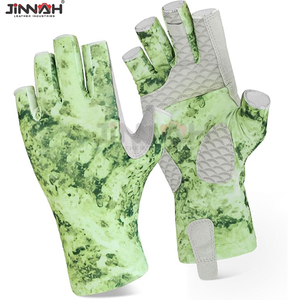 Gants de navigation à doigts coupés en cuir respirant, gants de bateau en cuir synthétique pour hommes à doigts courts, prix de gros abordable - Product Image 6