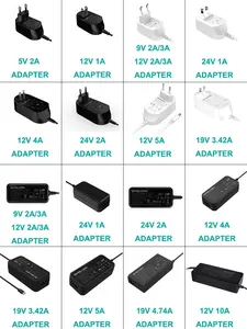 Adaptador de CA de 5V, 6V, 9V, 12V, 15V, 16V, 18V, 19V, 24V, 28V, 30V de CC, fuente de alimentación de 1a, 2a, 3a, 4a, 5a, 6a, 8a, 10a, CA/CC, KC