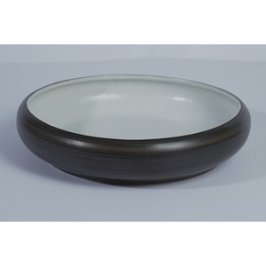 Bol personnalisé de style Japandi, non toxique, compatible lave-vaisselle, fait à la main en pierre, diamètre 21 cm, vaisselle de cuisine pour la maison - Product Image 4