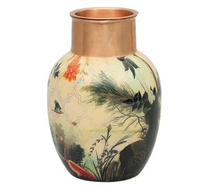 Carafe à eau en cuivre design avec poignée, en cuivre pur, pour le stockage et le service de l'eau, bienfaits pour la santé, pour la maison et la salle à manger - Product Image 4
