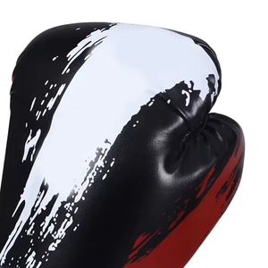Gants de boxe en cuir de couleur personnalisée, en cuir de vachette, pour l'entraînement et le sparring, logo OEM pour la boxe, le kickboxing, le Muay Thai, le MMA, la gym et l'entraînement. - Product Image 5