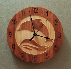Luxury Handmade Epoxy Resin Wood <b>Wall</b> <b>Clock</b> <b>Modern</b> River Design Natural Wooden Artistic Home Decor Silent Non-Ticking Custom - Product Image 4