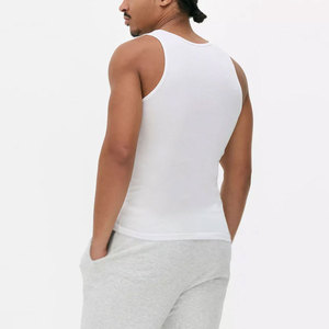 Débardeur Homme Personnalisé Uni Teint, Tissu Entièrement Respirant, Meilleure Vente en Ligne - Product Image 2
