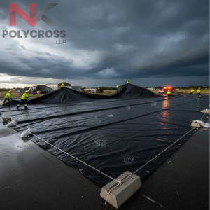 Bâche de protection pliable extra large multi-usages, imperméable, anti-poussière et résistante aux UV pour la construction et l'agriculture - Product Image 6