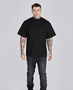 Camiseta Casual de Manga Corta para Hombre, Cuello Redondo, Poliéster/Algodón 200GSM, Estampado por Transferencia Térmica, Holgada, Antiarrugas, de Alta Calidad - Product Image 5