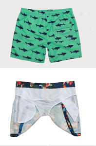 Shorts de Playa Sublimados al por Mayor, 100% Poliéster, Traje de Baño para Hombre - Product Image 3