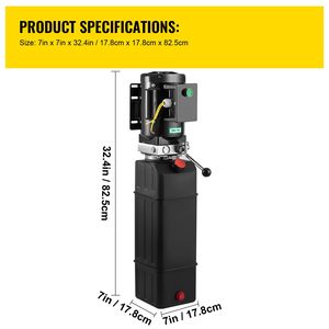 Centralina Idraulica 2950 PSI 3 HP 220V per Sollevatori Auto a 2 e 4 Colonne con Valvole Idrauliche - Product Image 3