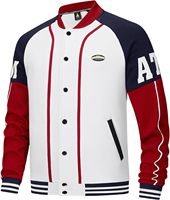 Vestes universitaires Shuja Sports en polaire coupe-vent, style streetwear, vierges, vente en gros, personnalisables avec broderie, manteaux Letterman pour collège