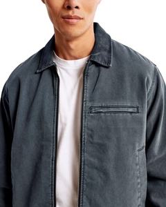 Wholesale <b>Worker</b> Casual Custom Oem Odm Cotton Winter Canvas Clothes <b>Jacket</b> for Man - Product Image 4