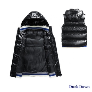 Chaleco Acolchado para Negocios de Ropa de Invierno OEM/ODM, Cómodo, Relleno, Transpirable, de Secado Rápido, con Cuello Alto, Unisex, a la Moda - Product Image 1
