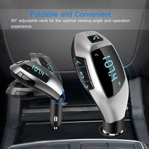 Transmisor FM Inalámbrico para Auto con Carga USB, Llamadas Manos Libres y Reproductor MP3 para Kit de Auto Bluetooth - Product Image 6