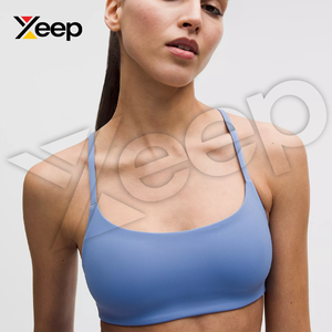 XEEP สปอร์ตบราโยคะคุณภาพสูงสำหรับผู้หญิง รุ่น XC-SB-22 สายรัดปรับได้ ระบายอากาศดี แผ่นรองถอดออกได้ รองรับได้ดี แห้งเร็ว - Product Image 4