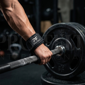Sangles de poignet de musculation de qualité supérieure avec support rembourré, sangles de levage en nylon robustes pour la musculation en salle de sport - Product Image 3