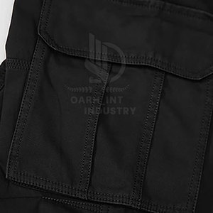 OARH INT INDUSTRY กางเกงผู้ชายแบรนด์ส่วนตัว ผ้าฝ้าย 100% เป็นมิตรกับสิ่งแวดล้อม ระบายอากาศได้ดี น้ำหนักเบา สวมใส่สบาย ทรงตรง เอวกลาง มีเชือกผูก - Product Image 4