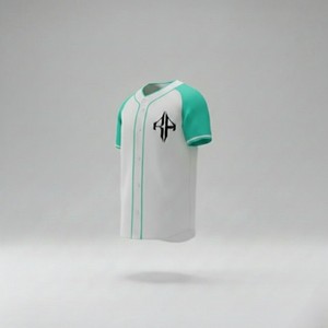 Camisetas de Béisbol de Alta Calidad, Transpirables, de Secado Rápido, con Cuello en V, Estampado Digital, 100% Poliéster, Manga Corta, Estampado Técnico - Product Image 6