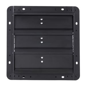 Ventilatore da Parete con Serranda da 12 Pollici, Controllo Velocità Variabile, 1100 CFM, Motore AC, Acciaio Resistente per Ventilazione Sottotetto - Product Image 1