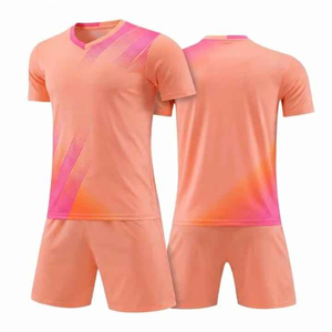 Maillot de football pour adultes, personnalisable avec nom et logo, respirant, col en V, maillot de foot vierge, séchage rapide, maillot de foot pour enfants - Product Image 5