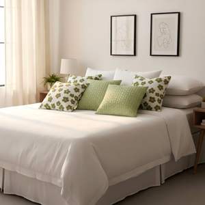 SOGA Ensemble de 5 housses de coussin décoratives et décoratives en tricot torsadé de 45 cm, motif « Fleurs de jardin fraîches », douces et confortables - Product Image 5