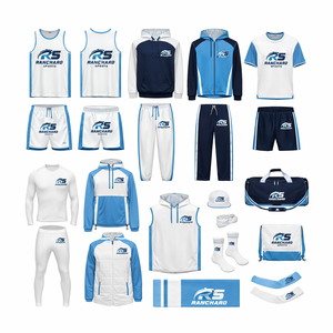 ชุดยูนิฟอร์มบาสเกตบอลสำหรับผู้ชายมืออาชีพ ผ้าโพลีเอสเตอร์ 100% ระบายอากาศได้ดี แห้งเร็ว เป็นมิตรกับสิ่งแวดล้อม รับสกรีนโลโก้และชื่อทีมตามสั่ง (OEM) - Product Image 1