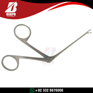 Micro-pince auriculaire ENT de type crocodile/alligator, instrument chirurgical manuel de haute qualité, style Hoffmann, précision - Product Image 3