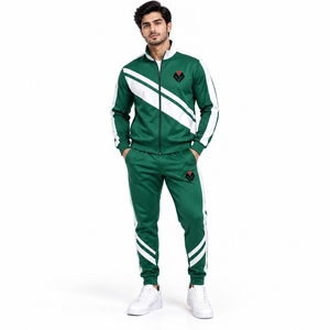 Breathable Design <b>Men</b> Training Tracksuit Premium Performance Sportswear Jacket And <b>Pants</b> Comfortable <b>Stretch</b> Fabric Suitable - Product Image 1