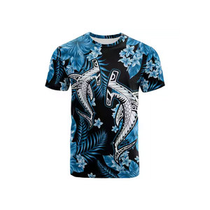 เสื้อยืดคอกลมแขนสั้นผู้ชาย ดีไซน์ลายทางตัดสี ทรงปกติ สไตล์ลำลอง ผ้าถัก - Product Image 3