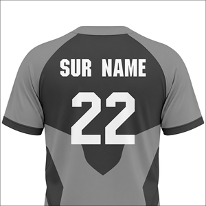 Wida Sports Men's Summer Custom Sublimated Baseball Jersey Printed <b>Letter</b> Design Breathable Quick Dry Eco-Friendly V-neck - Product Image 5