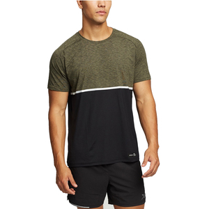 T-shirt de sport pour homme, style streetwear urbain, coton doux, décontracté, séchage rapide, écologique, respirant, pour une activité quotidienne - Product Image 1