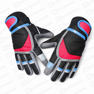 Guantes de Bateo de Béisbol y Sóftbol de Cuero Vacuno Personalizados, Cierre de Velcro Ambidiestro, Transpirables, Ligeros, Flexibles y Duraderos - Product Image 5