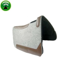 Sillín de fieltro de PU para caballo, almohadilla gris de alta calidad - Product Image 3