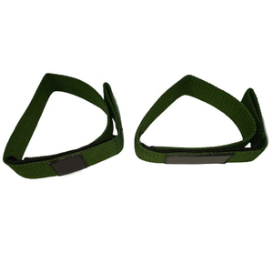 Sangles de musculation CLOVIX SPORTS robustes pour la salle de sport, sangles de soutien pour les poignets en coton de qualité supérieure antidérapantes pour la musculation et les soulevés de terre - Product Image 5