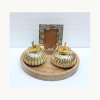 Coffret de fruits secs en métal personnalisé de qualité supérieure, boîtes de service décoratives élégantes, nouvelle arrivée, nouveau design, boîte cadeau de luxe