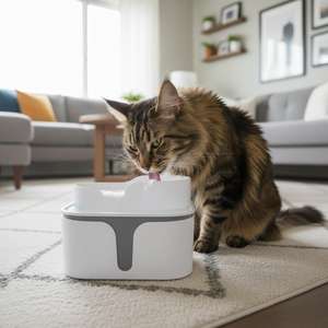 Bebedero Eléctrico para Mascotas YOMMY, Bebedero Automático Silencioso con Filtro de Carbón Activado para Perros - Product Image 1