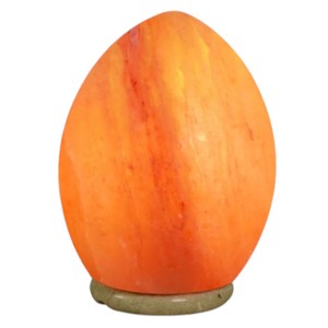 High Quality Himalayan Carved <b>Egg</b> Shape Light Pink Salt Lamp with Real Touch-Sian Enterprises - Product Image 3