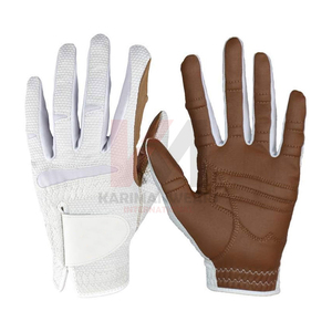 Custom Logo Cabretta Leather Golf <b>Gloves</b> Professional Player Grade Soft Feel Breathable Golf Training <b>Gloves</b> Factory Direct - Product Image 1