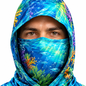 Hoodie de pêche OEM rafraîchissant pour la plage, à manches longues, protection solaire UV, UPF 50+, pour hommes, séchage rapide, T-shirt de pêche - Product Image 4