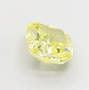 ความเปล่งประกายอันหรูหราสำหรับการออกแบบเครื่องประดับชั้นสูง  เพชรเหลืองสดใสทรงคุชชั่น  ได้รับการรับรองจาก CVD  เพชรเม็ดเดี่ยวที่เพาะเลี้ยงในห้องปฏิบัติการ - Product Image 6
