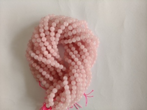 Natural AAA Rose Quartz Gemstone Beads Pink Crystal Round Beads <b>for</b> Jewelry Making Wholesale Supplier - Product Image 2