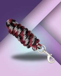 Caractéristique durable de corde de plomb de cheval équestre bleu pourpre continental de patriote - Product Image 4