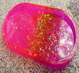 Plateau en résine à thème café pour la décoration de cuisine et de salle de pause, plateau de service en gros - Product Image 1